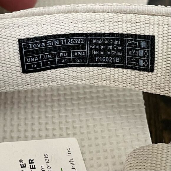 Teva x Polaroid Gray Universal Sandals Men’s Sz 10 New Without Box - Picture 8 of 8